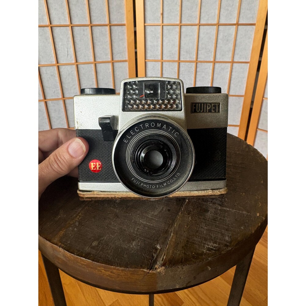 Vintage Fujipet Electromatic EE Camera Japan Retro Film Camera Decor